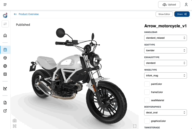 Integrations - visual component - preview